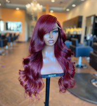 Adesuwa unit - Magenta wig / burgundy wig