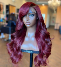 Adesuwa unit - Magenta wig / burgundy wig