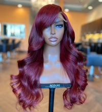 Adesuwa unit - Magenta wig / burgundy wig