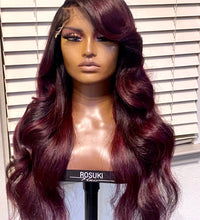 ROSUKI ROUGE (burgundy highlights)